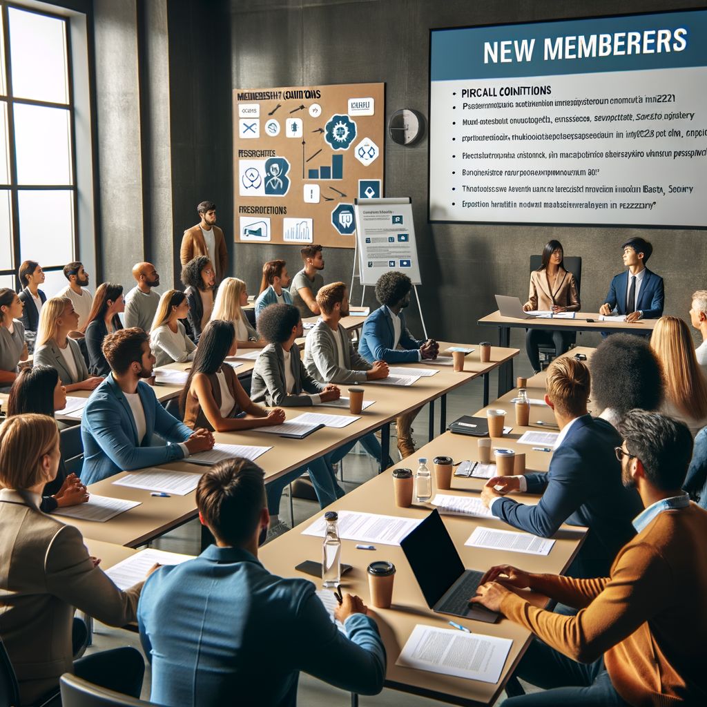 Szkolenia wstępne i obowiązki nowych członków